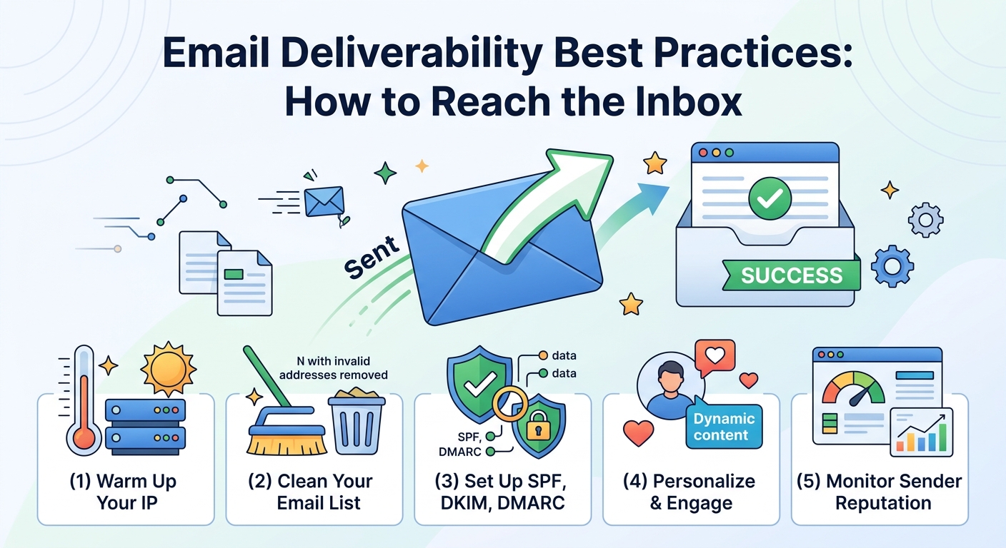 Email Deliverability Best Practices: How to Reach the Inbox