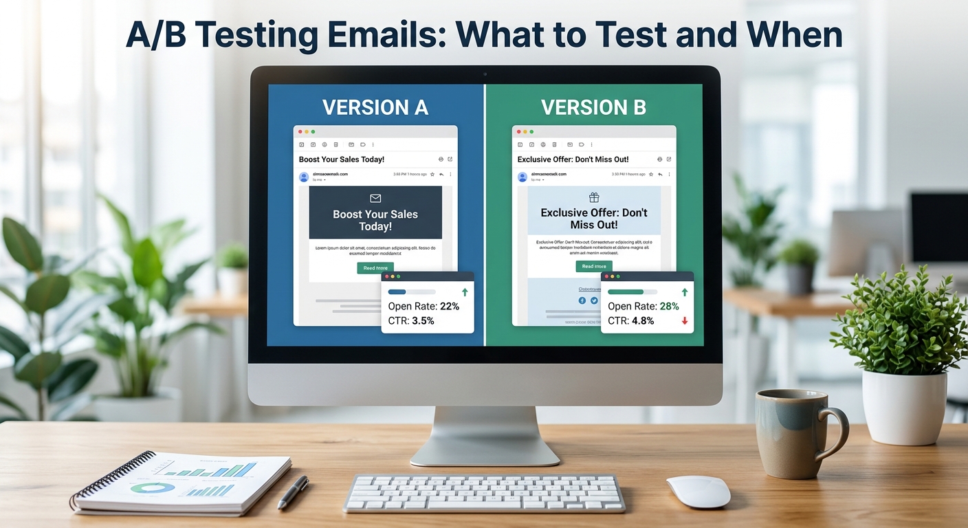 A/B Testing Emails: What to Test and When