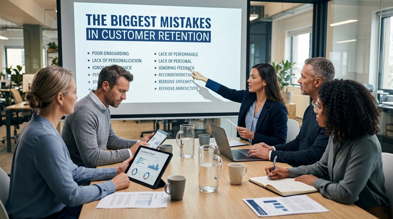 The Biggest Mistakes in Customer Retention