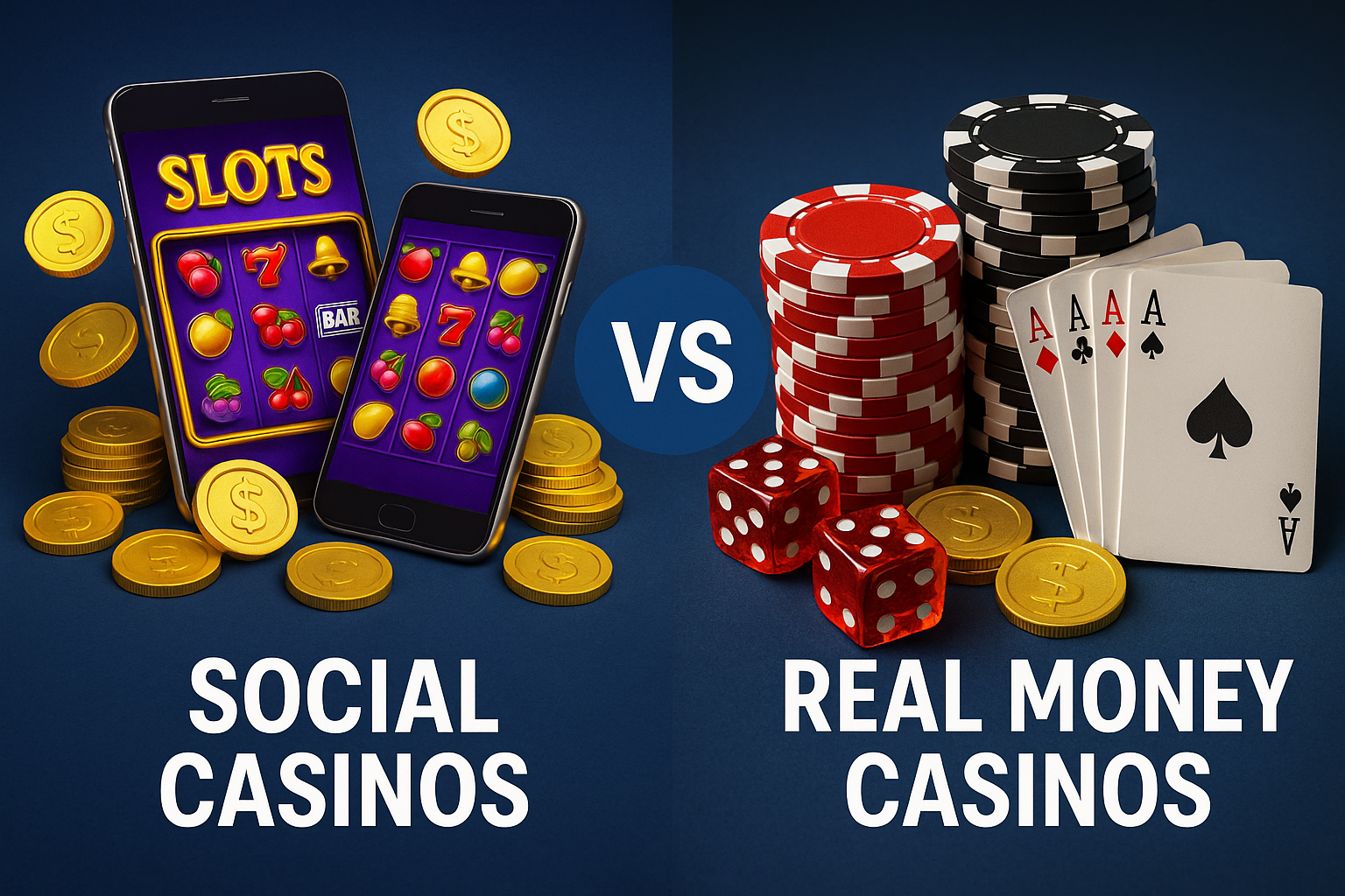 Social Casinos vs Real Money Casinos: Which Is Better for Casual Players? | 2026 Complete Guide