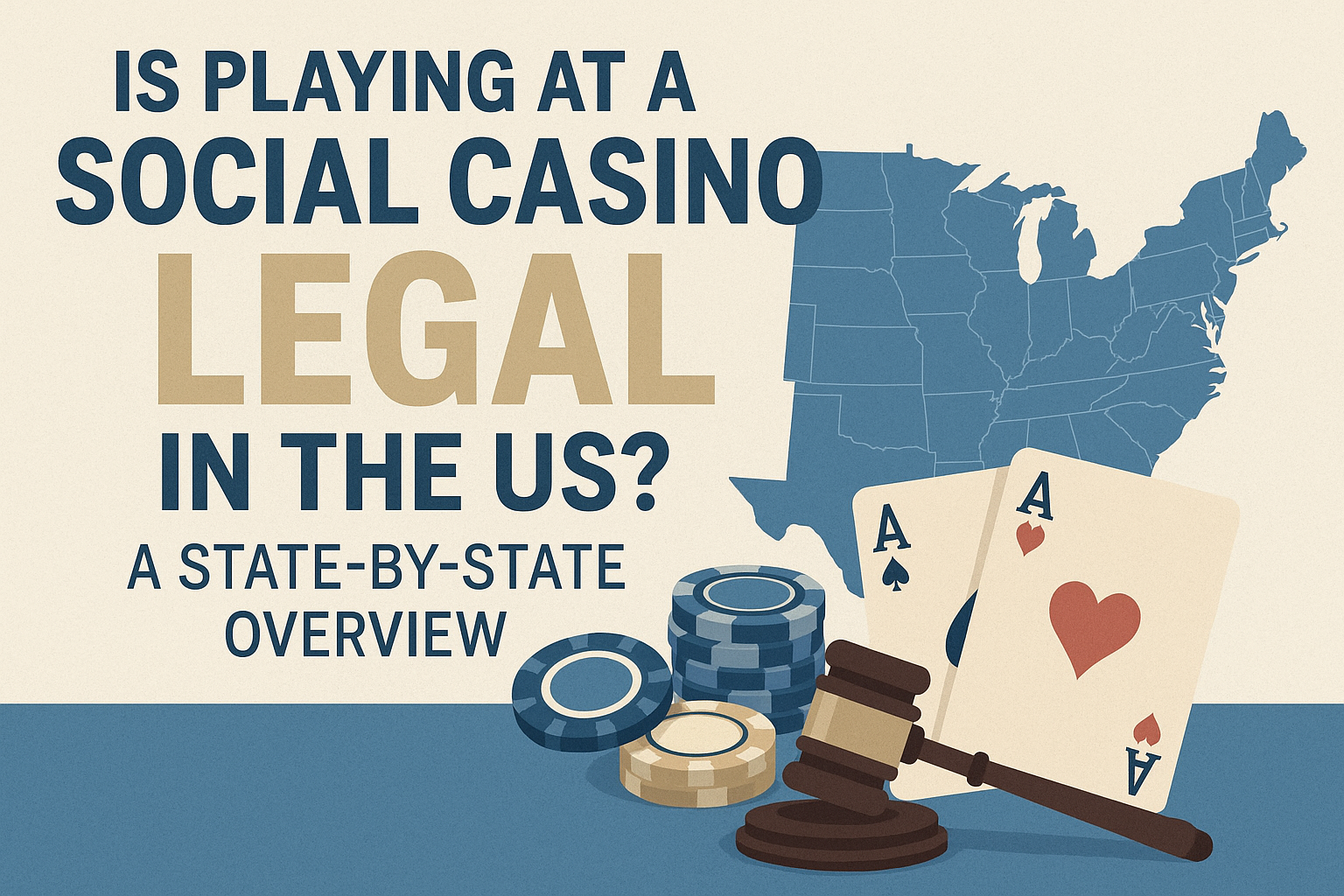 Is Playing at a Social Casino Legal in the US? A State-by-State Overview