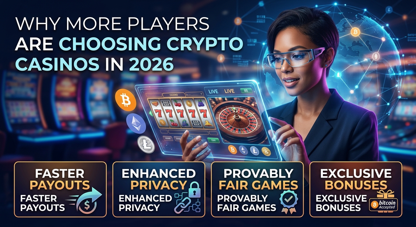 Why More Players Are Choosing Crypto Casinos in 2026