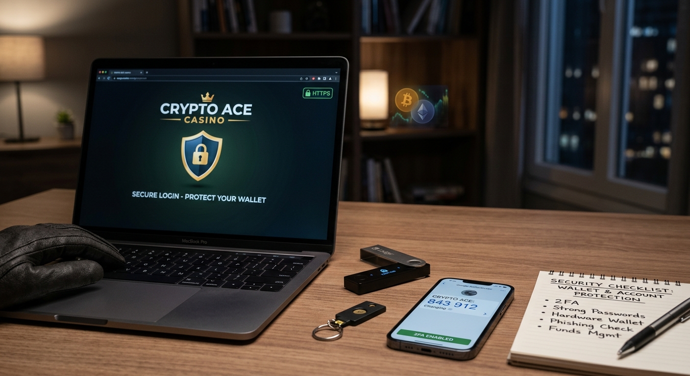 Crypto Casino Security: How to Protect Your Wallet and Account