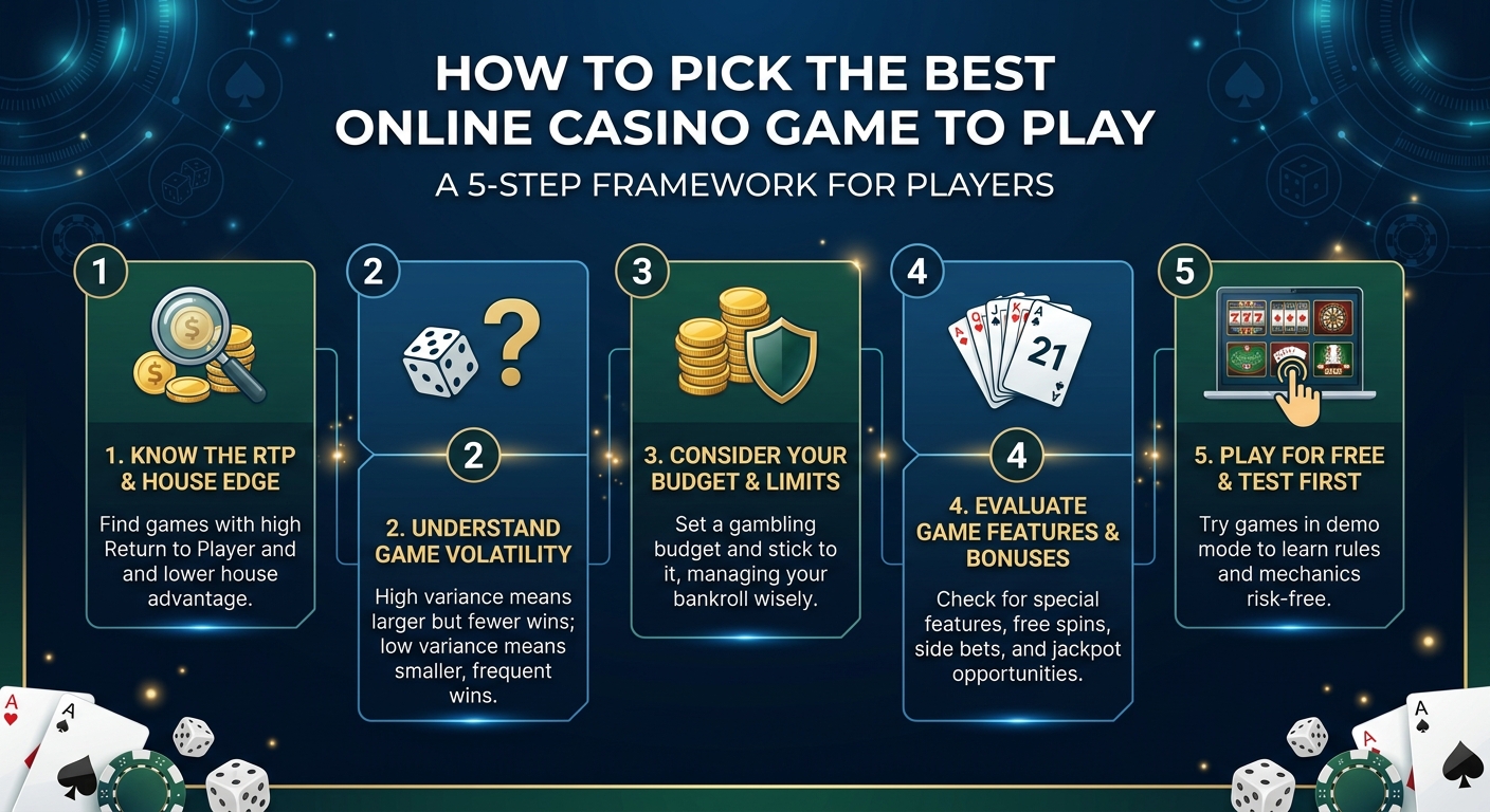 How to Pick the Best Online Casino Game to Play