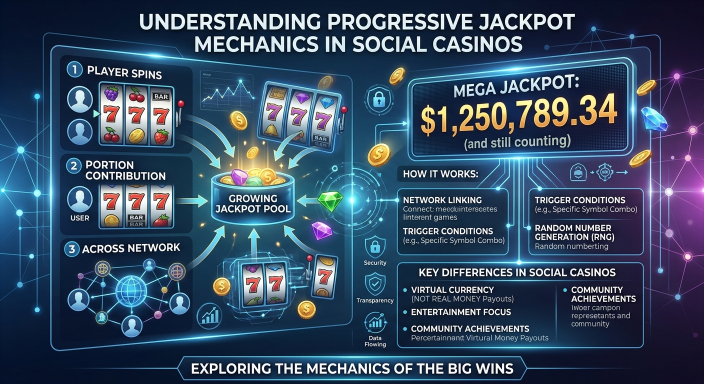 How Progressive Jackpots Work in Social Casino Games