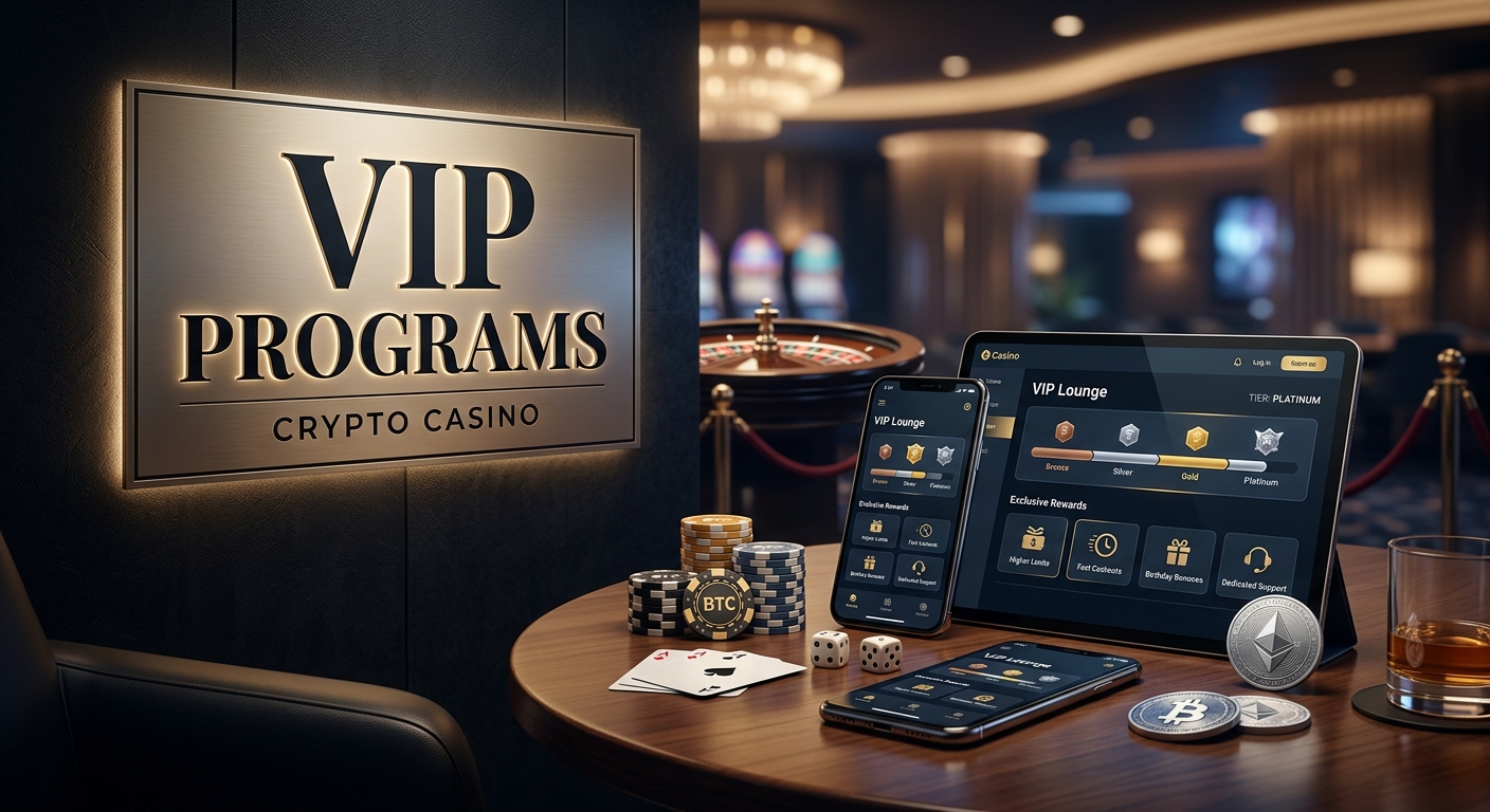 Crypto Casino VIP Programs Explained: Tiers & Cashback